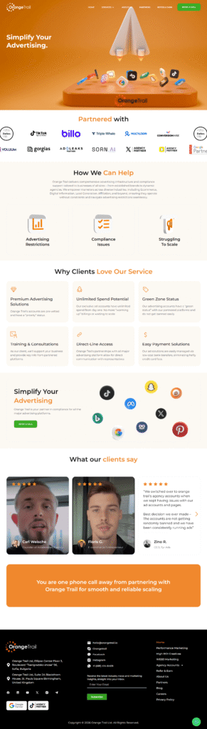 Marketing Agency Website Design & Development | Modern Lead Generation Platform