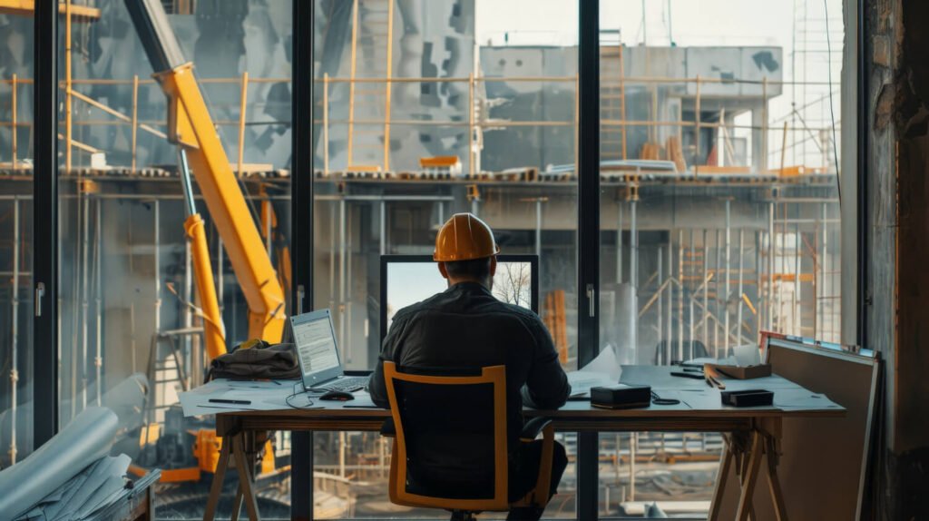 Professional Construction Website Design which allows construction companies to show projects, earn trust and create leads through inquiries.