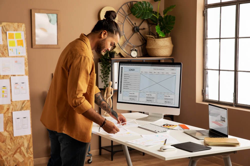 A Contractor Website designed to display services and projects along with ways to reach out to the client.